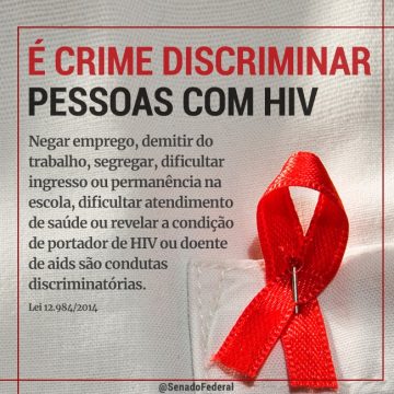 Discriminar portador de HIV é crime; saiba as condutas proibidas por lei