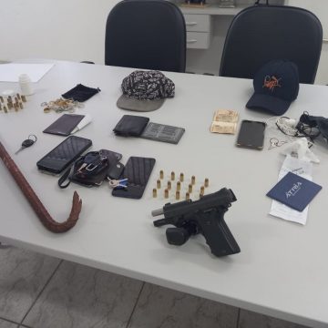 Assaltantes de casas em Limeira são indiciados por roubo, associação criminosa e posse de munição