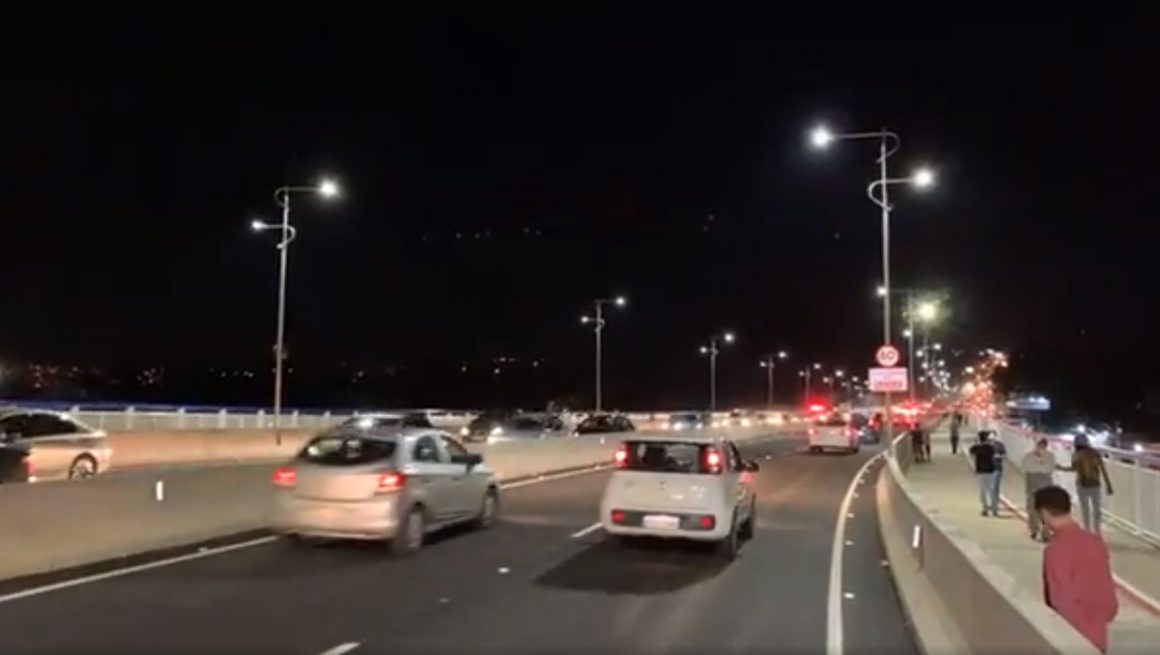 Trânsito é liberado no viaduto Barroca Funda em Limeira