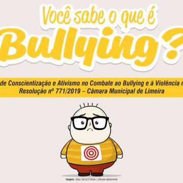 Você sabe o que é Bullying? Câmara de Limeira produz cartilha com orientações