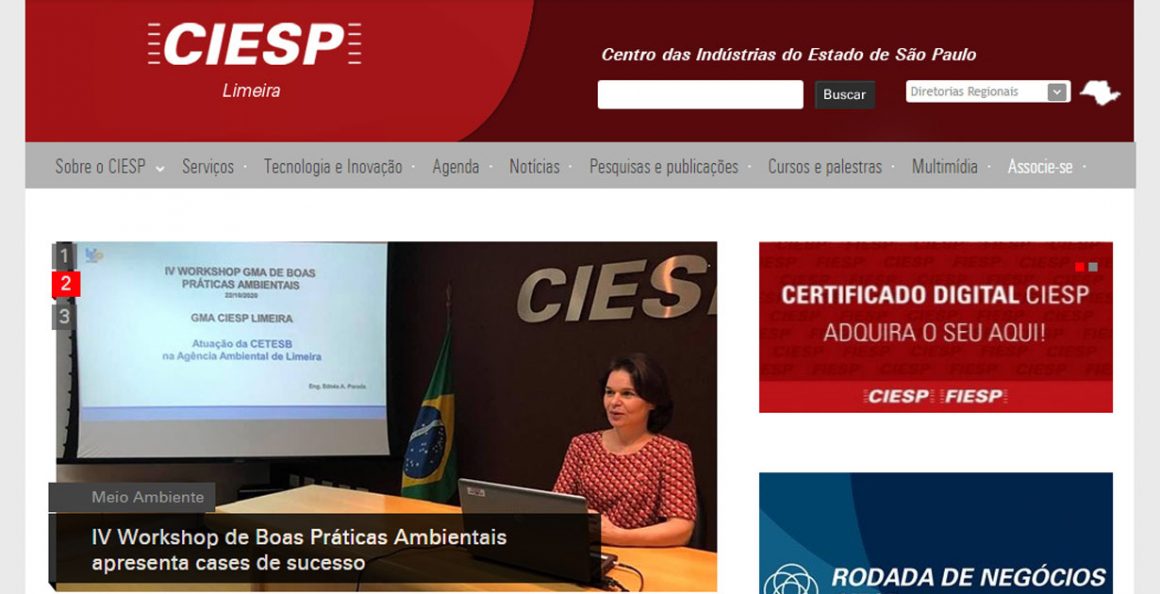 Ciesp Limeira abre inscrições para o 4º Prêmio de Boas Práticas Ambientais