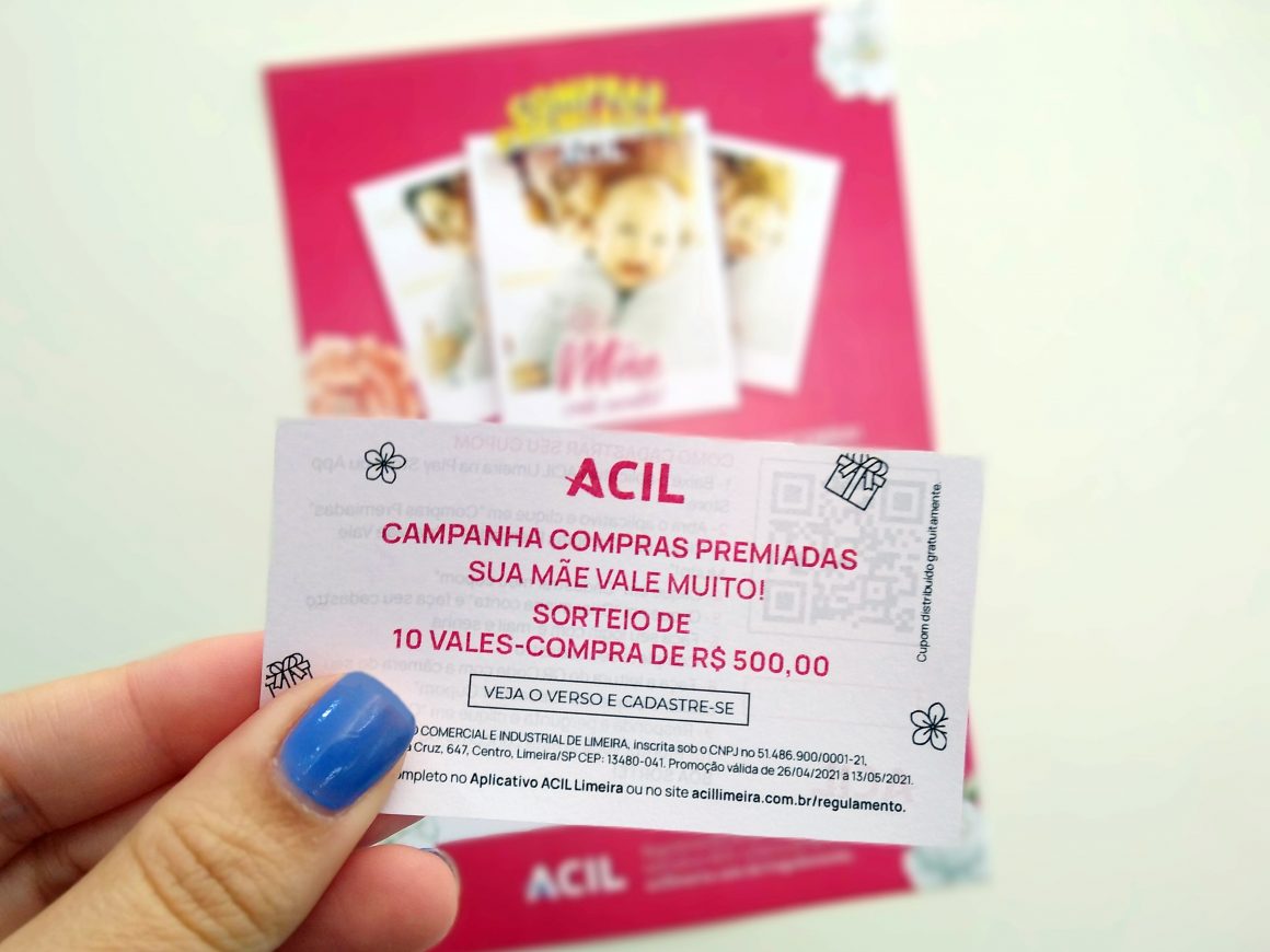 ACIL premia 10 consumidores com vales-compra de R$ 500