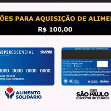 Estado anuncia cartão com R$ 100 para famílias em vulnerabilidade social