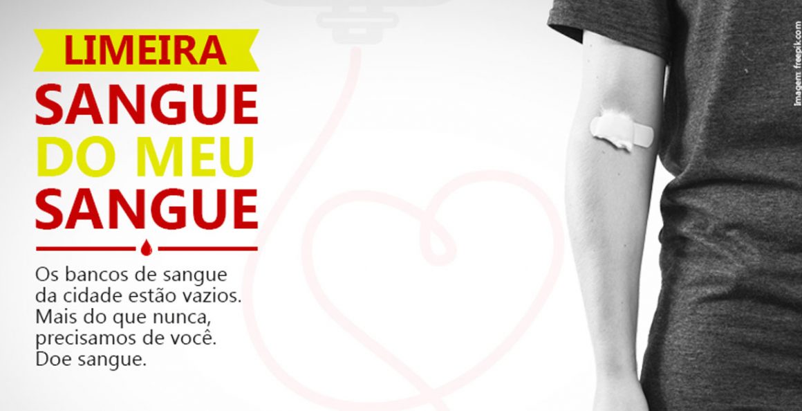Câmara de Limeira lança campanha para estimular a doação de sangue