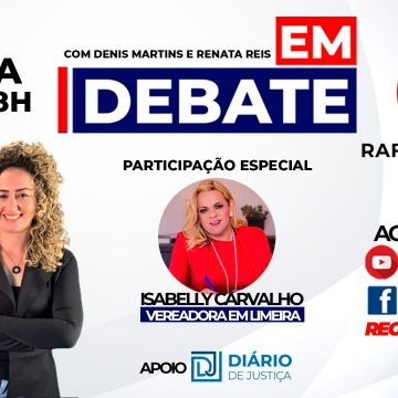 Programa “Em Debate” entrevista hoje Isabelly Carvalho, vereadora em Limeira