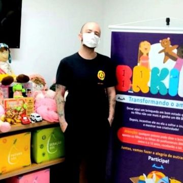 Campanha da BRK envolve filhos de funcionários para doar brinquedos ao Cedeca
