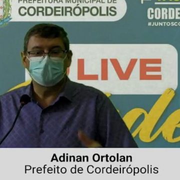 Cordeirópolis também vai proibir público de pé em eventos para conter contágio de Covid