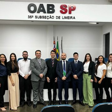 Comissão da OAB visitará vereadores de Limeira, Iracemápolis e Cordeirópolis e atuará nas eleições