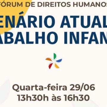 Fórum em Limeira debate trabalho infantil no próximo dia 29