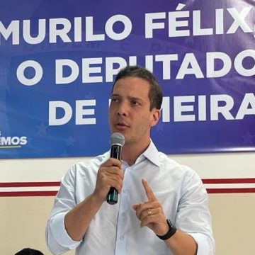 Convenção oficializa Murilo Félix como candidato a deputado estadual