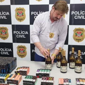 Limeirense é preso em flagrante por vinho contrabandeado e cigarros eletrônicos proibidos