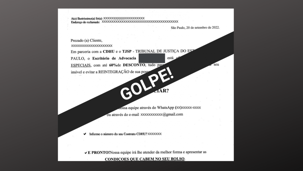 Golpe a mutuários do CDHU em Limeira chega por carta de falso escritório de advocacia