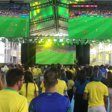 Copa Flutuar Limeira tem show de Salgadinho nesta segunda-feira no jogo do Brasil contra a Suíça