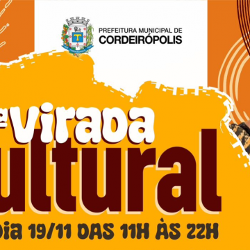 Virada Cultural celebrará o Dia da Consciência Negra em Cordeirópolis