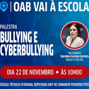 ETEC de Piracicaba recebe palestra sobre bullying e cyberbullying