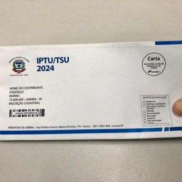 Prazo para pedir revisão de IPTU em Limeira vai até 18 de março 